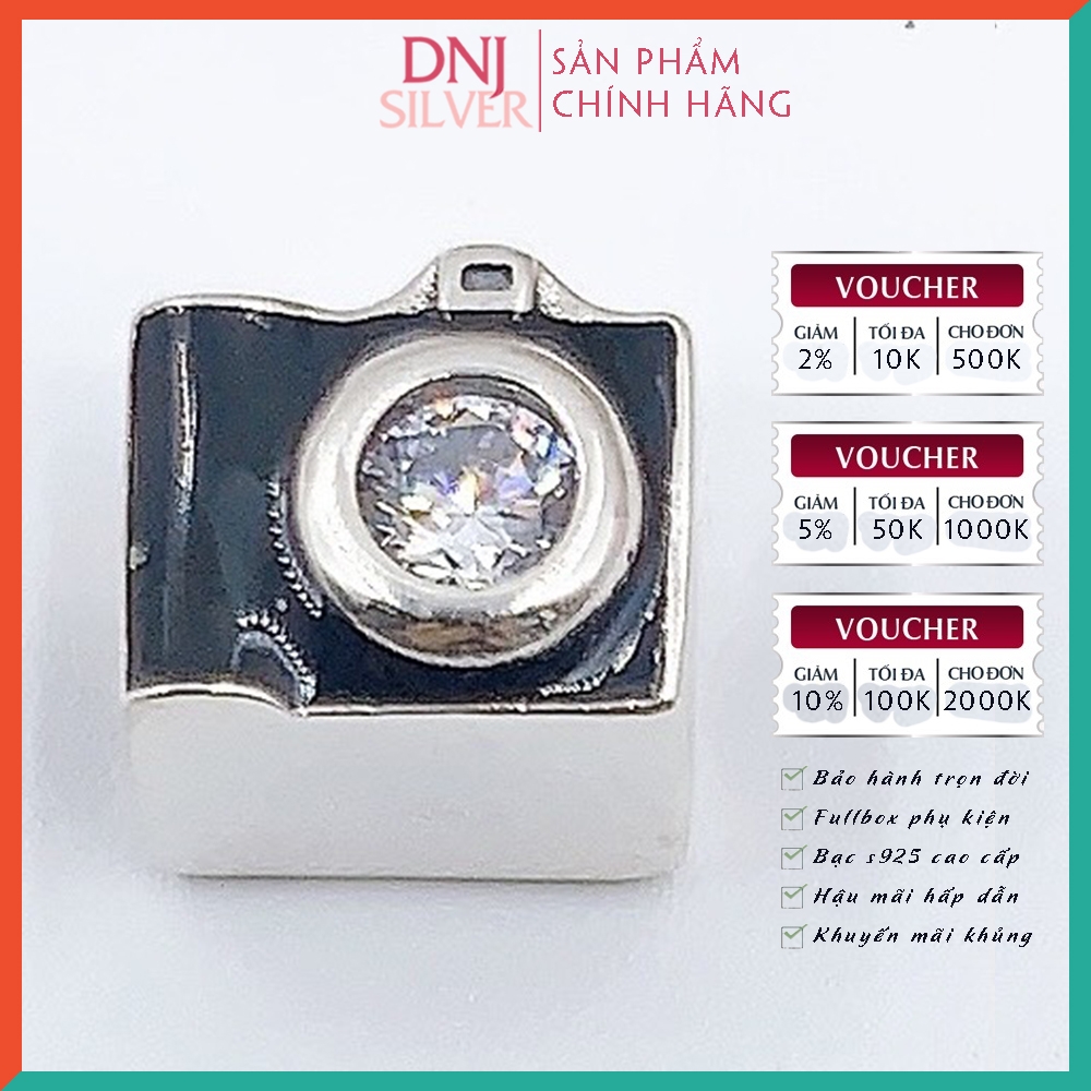 Vòng tay charm bạc 925 cao cấp - Bộ Vòng charm Cô nàng đam mê TikTok - Vòng tay dành cho nam và nữ