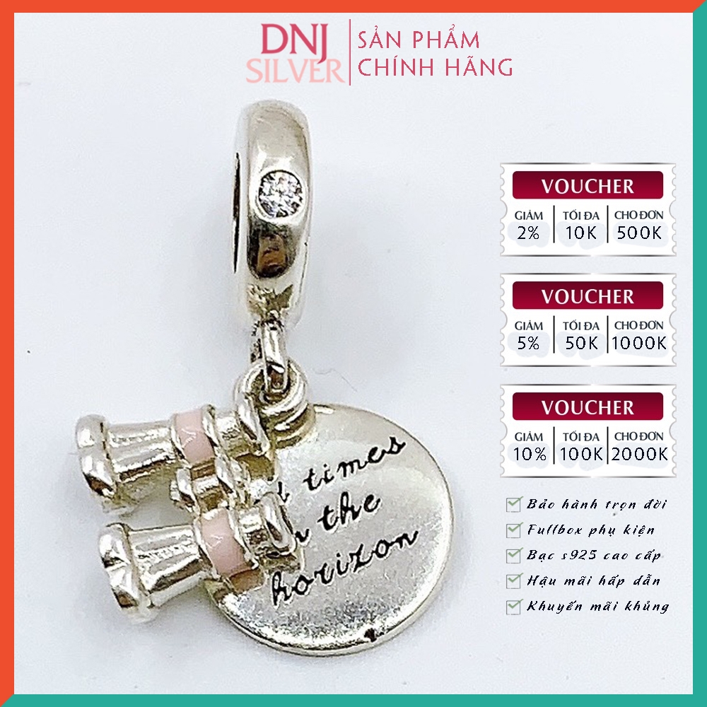 Vòng tay charm bạc 925 cao cấp - Bộ Vòng charm Gia đình luôn là nơi trái tim ta hướng về - Vòng tay dành cho nam và nữ