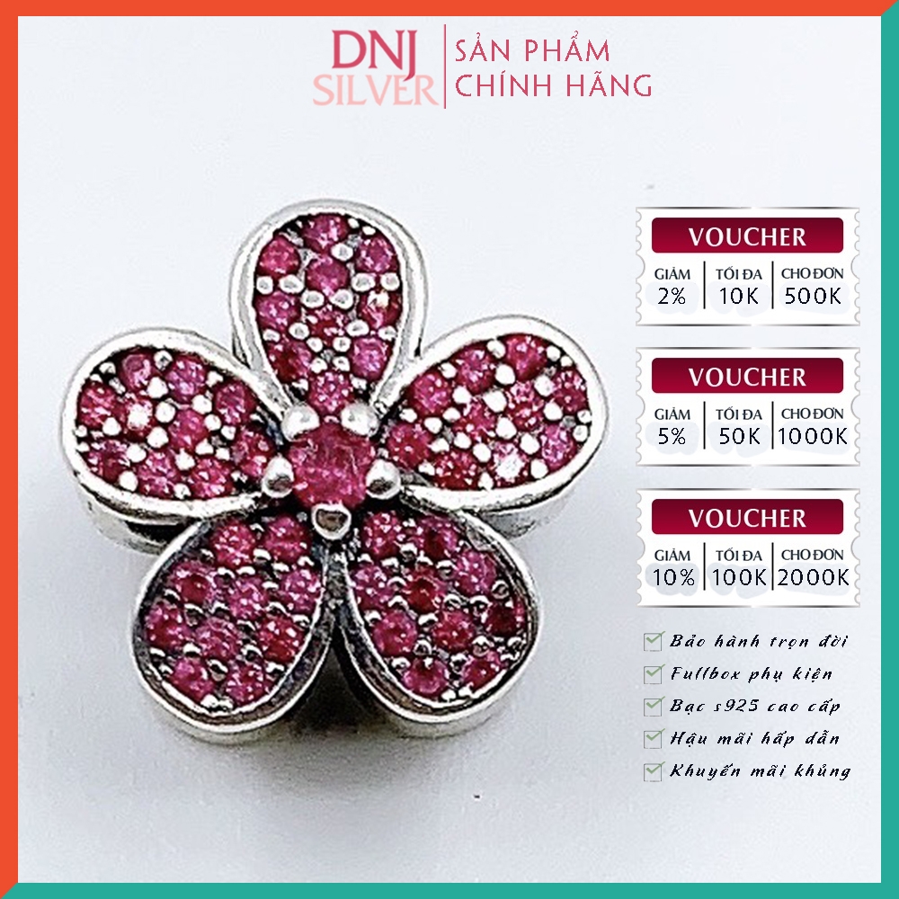 Vòng tay charm bạc 925 cao cấp - Bộ Vòng Charm Thanh xuân rực rỡ, Tình yêu và Khát vọng - Vòng tay dành cho nam và nữ