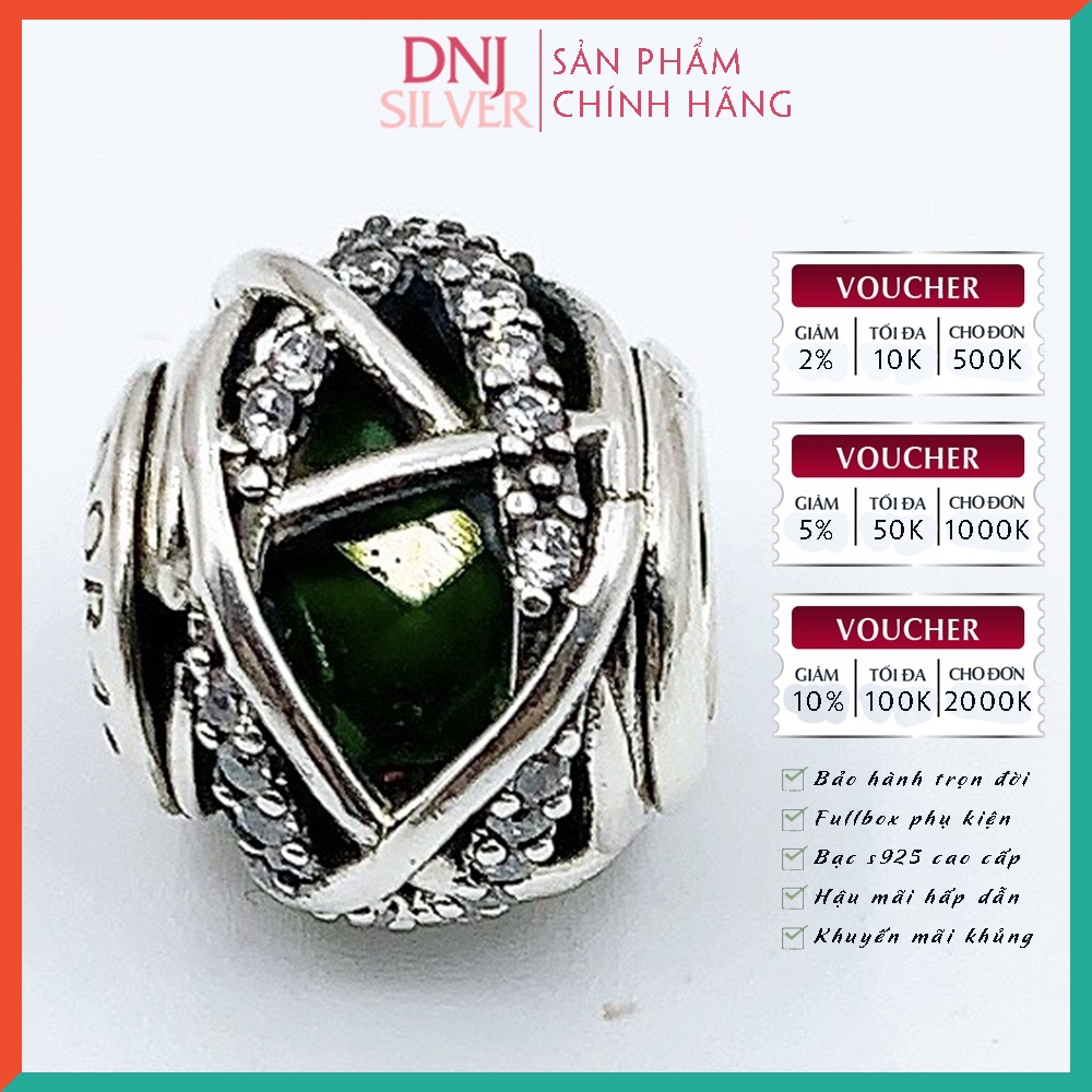 Vòng tay charm bạc 925 cao cấp - Bộ Vòng charm Tình bạn, tình cảm gắn bó thân thiết - Vòng tay dành cho nam và nữ