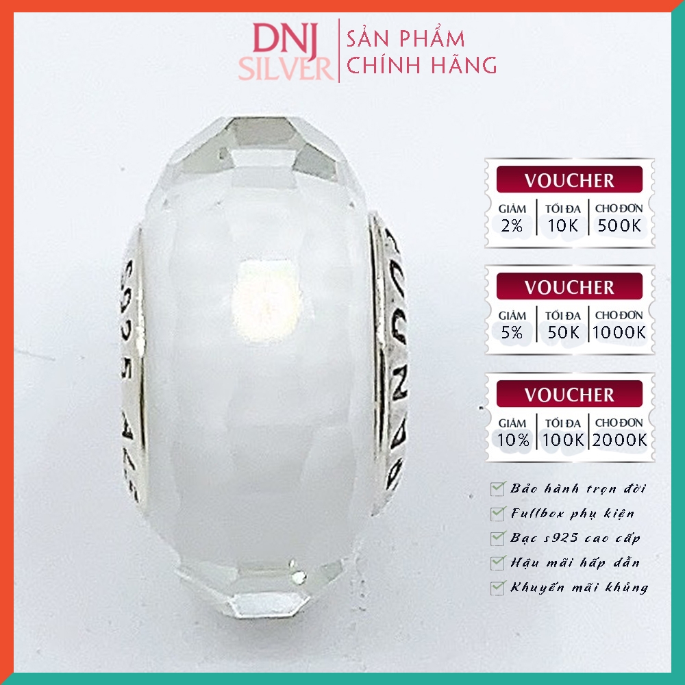 Vòng tay charm bạc 925 cao cấp - Bộ Vòng charm Chìa khóa của tình yêu và hạnh phúc - Vòng tay dành cho nam và nữ