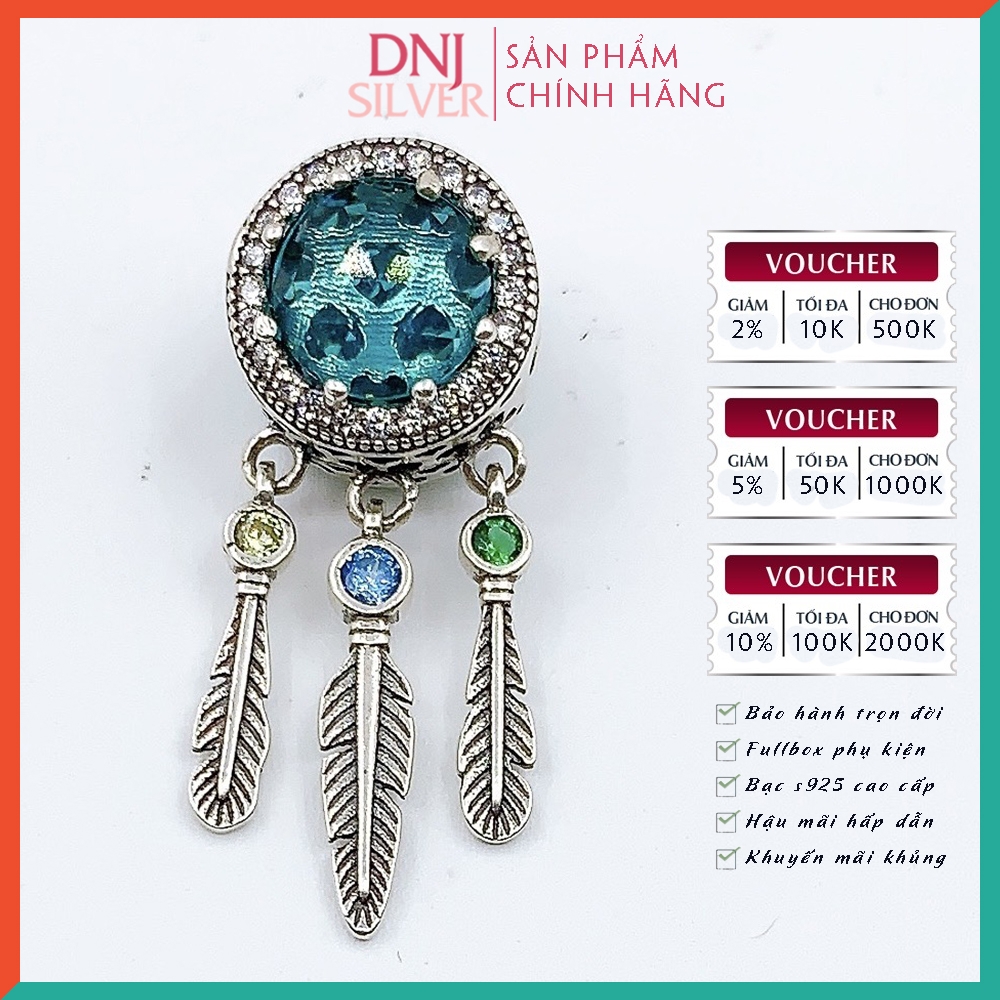 Vòng tay charm bạc 925 cao cấp - Bộ Vòng charm The Ocean Flavor Charms Collection - Vòng tay dành cho nam và nữ