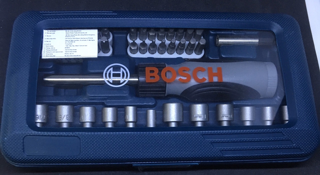 Bộ vặn vít đa năng 46 món Bosch 2607017399