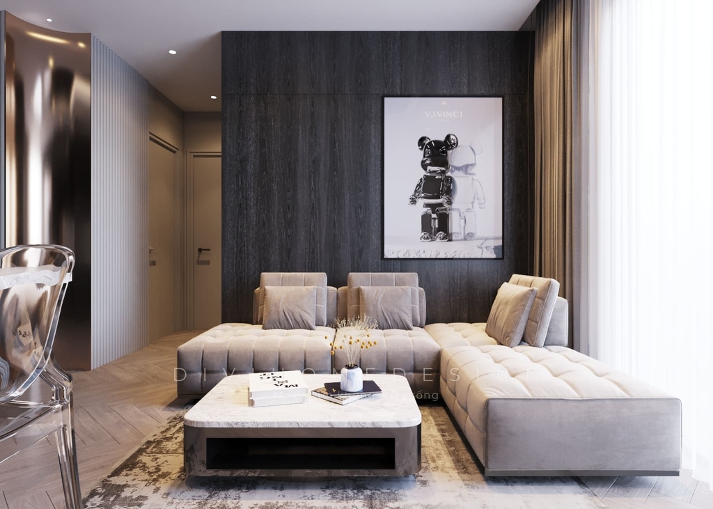 Thiết kế và thi công nội thất căn hộ 60m2 – Chung cư Tonkin Smart City