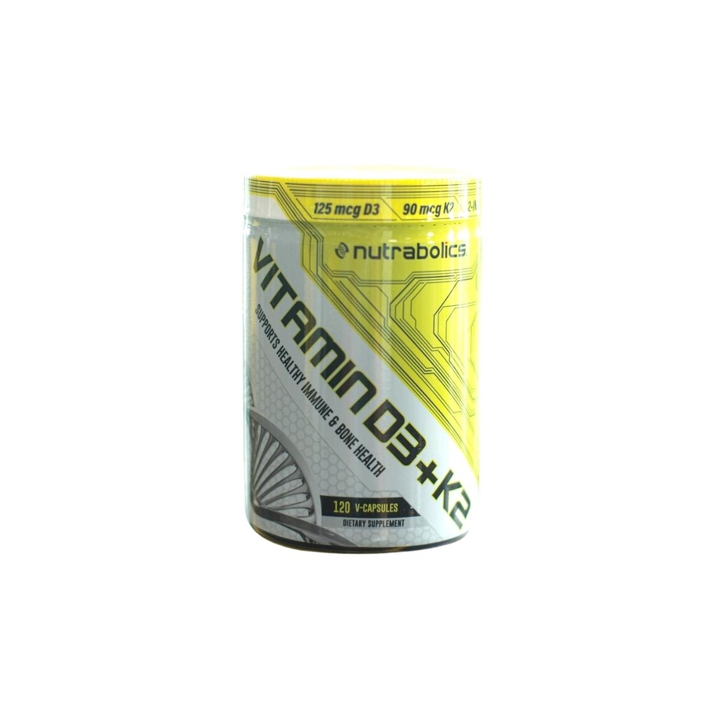 Nutrabolics Vitamin D3+K2 120 viên