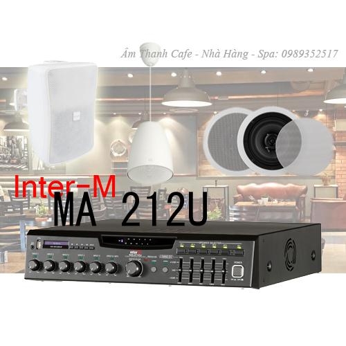 Inter-M MA-212 - SX Korea, Amply cao cấp cho nhà hàng khách sạn spa