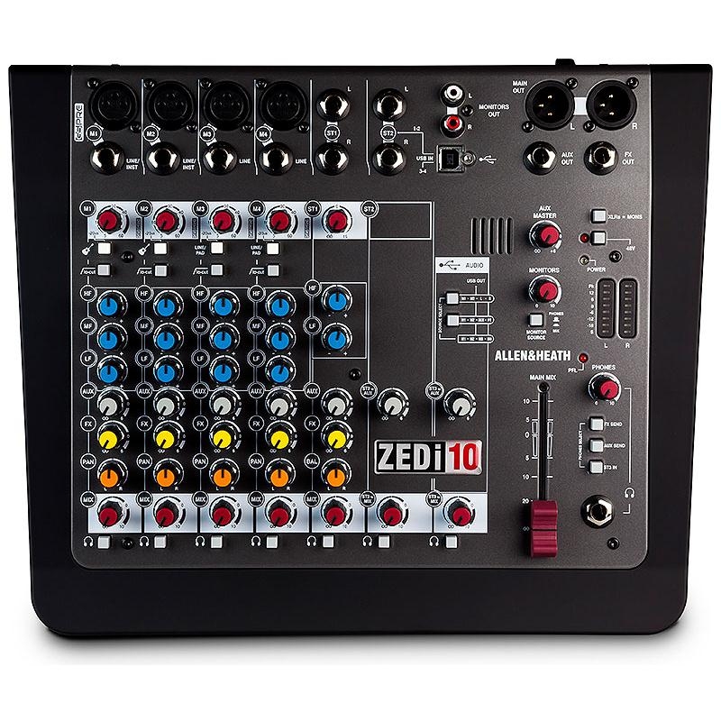 Allen & Heath ZEDi-10 (Bản không Fx, tích hợp soundcard 4x4)