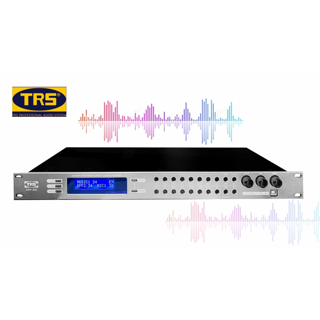 TRS DSP-280 - Hot ! Bán chạy Bluetooth / Optical, Bộ vi xử lý tiếng ca rất đẹp digital