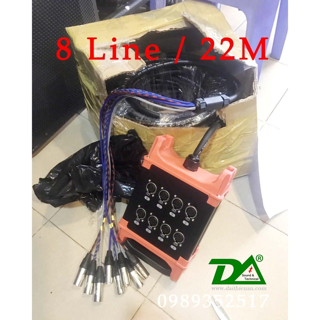 Stage Box 8 Line - 22M  Snake Cable