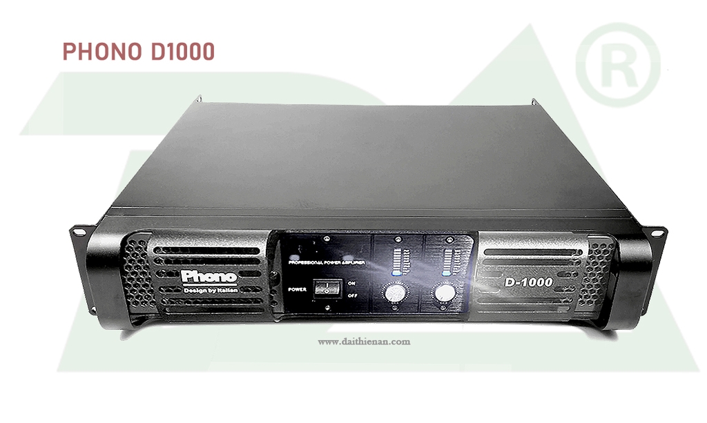 Phono D1000 2X1000W