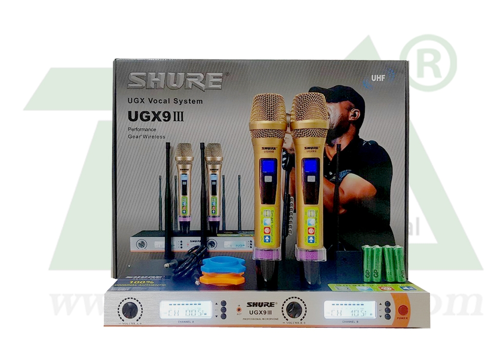 SHURE UGX9-III (Loại 1)