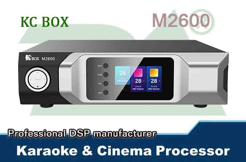 KC BOX M2600 - DSP Amply Karaoke Luxury VIP PRO