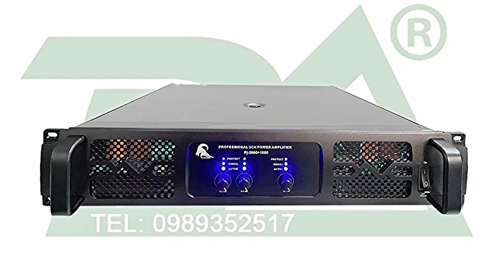 3 Kênh  Audio High Quality - Pj Acoustic Pj-2600 Luxury (2 kênh 600W / 1 kênh 1000W