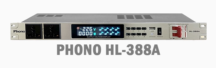 PHONO HL-388A CB63A - Volt và Công Suất Khi Có Tải