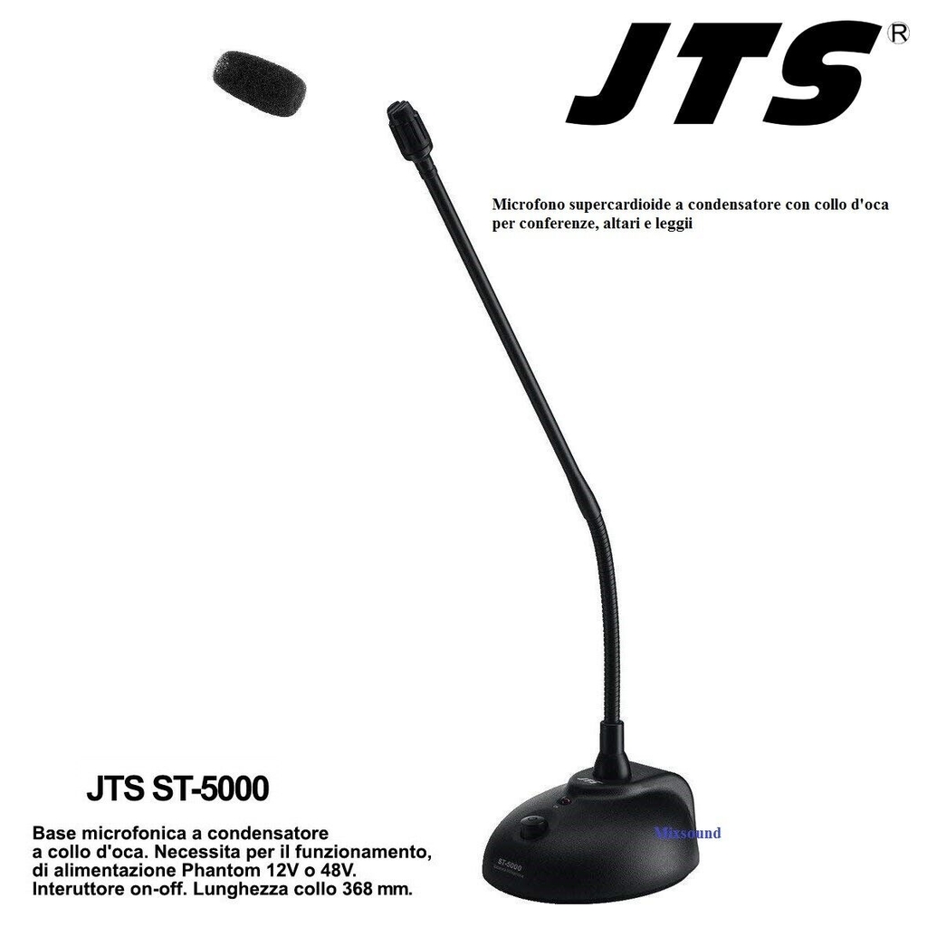 JTS ST-5000 Tiếng sắc nét, âm thanh hay chuyên nghiệp