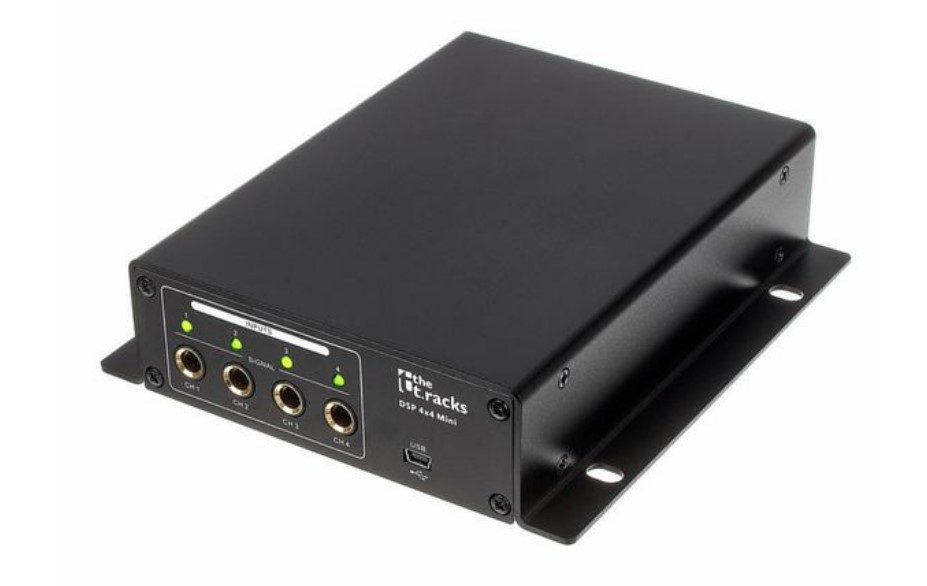 the t.racks DSP 4x4 Mini, Crossover digital