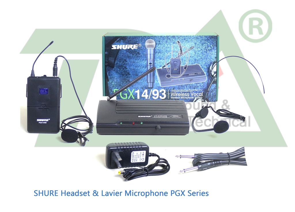 SHURE PGX14/93 Micro cài áo móc tai, sóng tốt ổn định