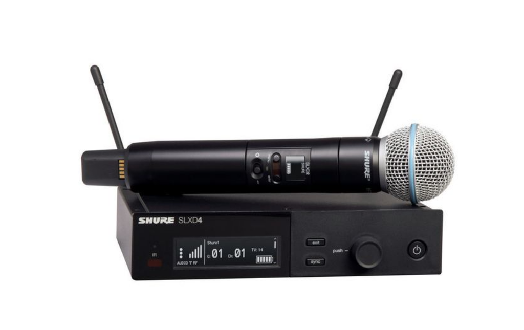 SHURE SLXD24/BETA58A Cầm Tay Đáp Ứng Liveshow và Ca Sĩ