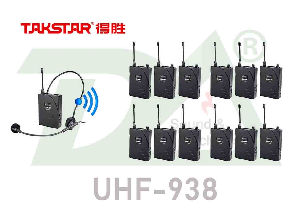 TAKSTAR UHF-938 Bộ Phiên Dịch và Hướng Dẫn Viên Du Lịch Theo Đoàn