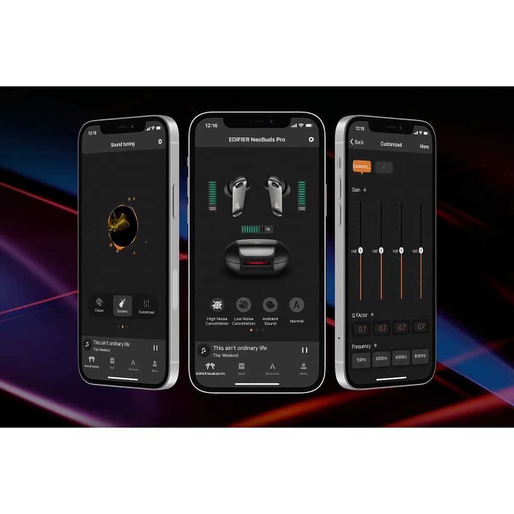 Tai Nghe True Wireless Hi-Res Chống Ồn Edifier Neobuds Pro