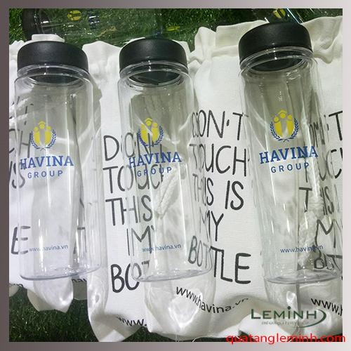 Bình  Đựng Nước Nhựa Mybottle In Logo - KH Havina