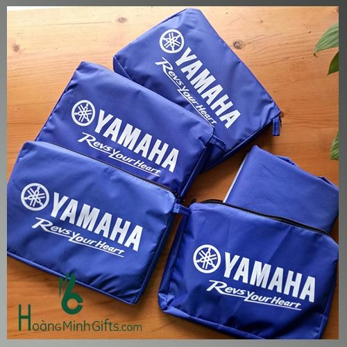 Áo Mưa Quảng Cáo Siêu Nhẹ In Logo - Kh Yamaha