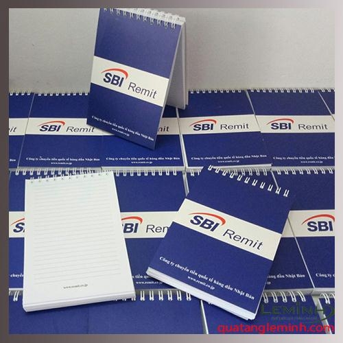 Sổ note cầm tay - SBI Remit