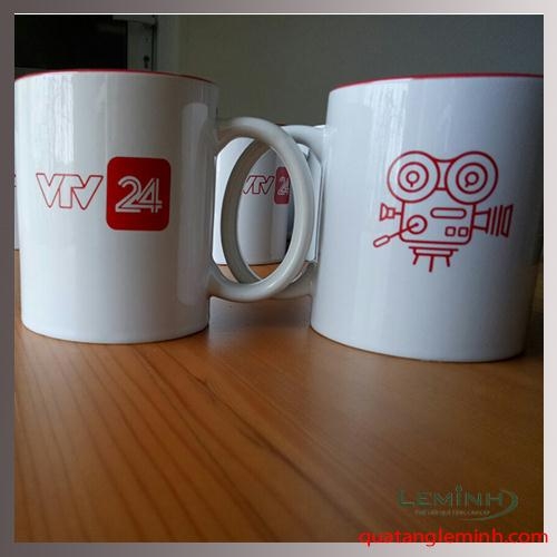 Cốc Sứ Minh Long In Logo - KH VTV24