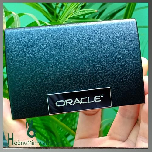 Hộp Namecard Cao Cấp Khắc Logo - Kh Oracle