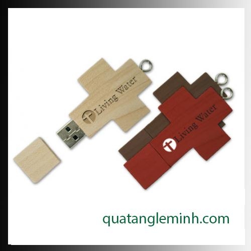 USB quà tặng - USB gỗ 009