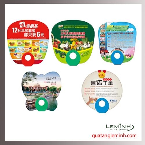 Quạt nhựa quảng cáo - Quạt nhựa cầm tay 06