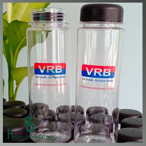 Bình Đựng Nước Nhựa Mybottle In Logo - KH Viet Nam - Russia Bank