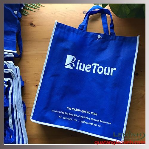 Túi vải không dệt quảng cáo - Blue Tour