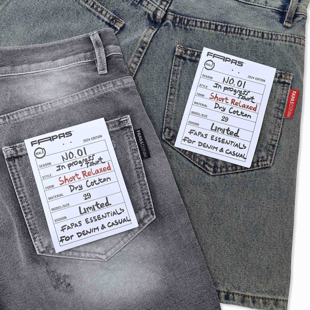 Quần Shorts Jean Relaxed Role