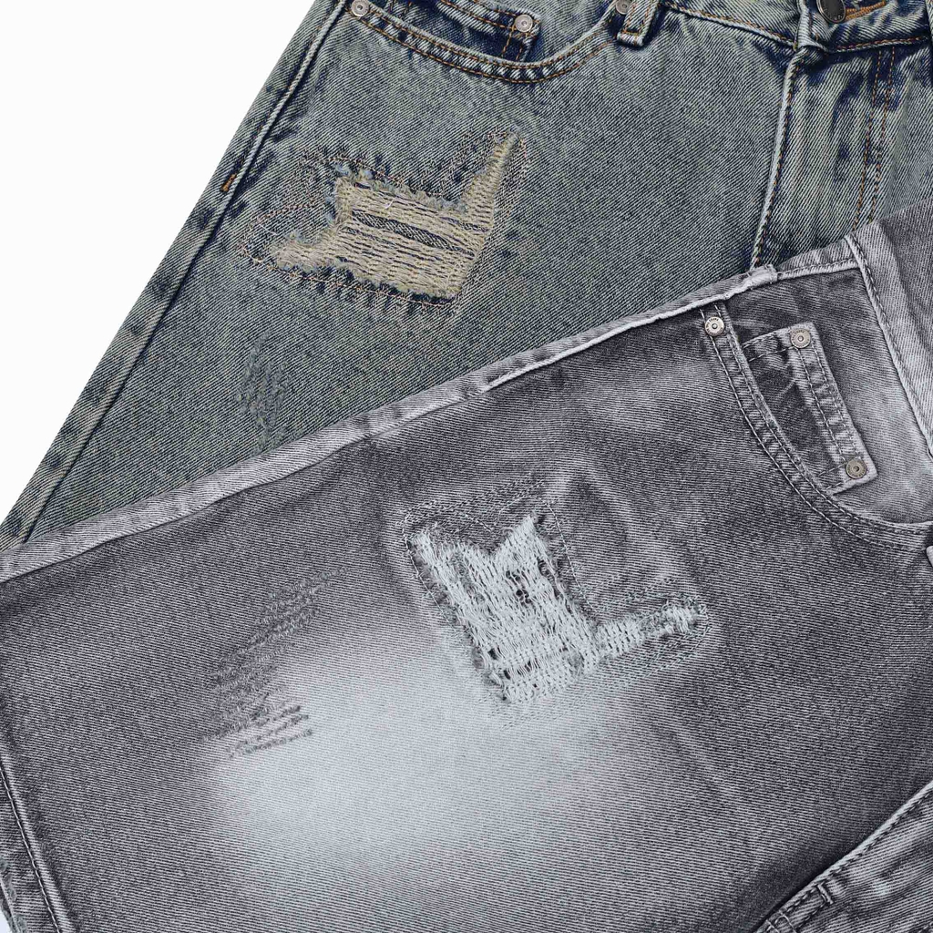 Quần Shorts Jean Relaxed Role