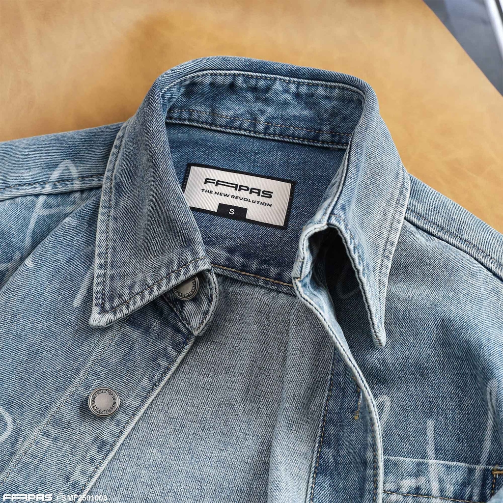 Sơ Mi Jean Fapas Relaxed Ago