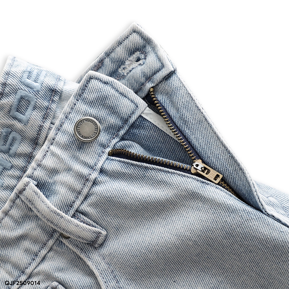 Quần Jeans Fapas Crop Fit Adult