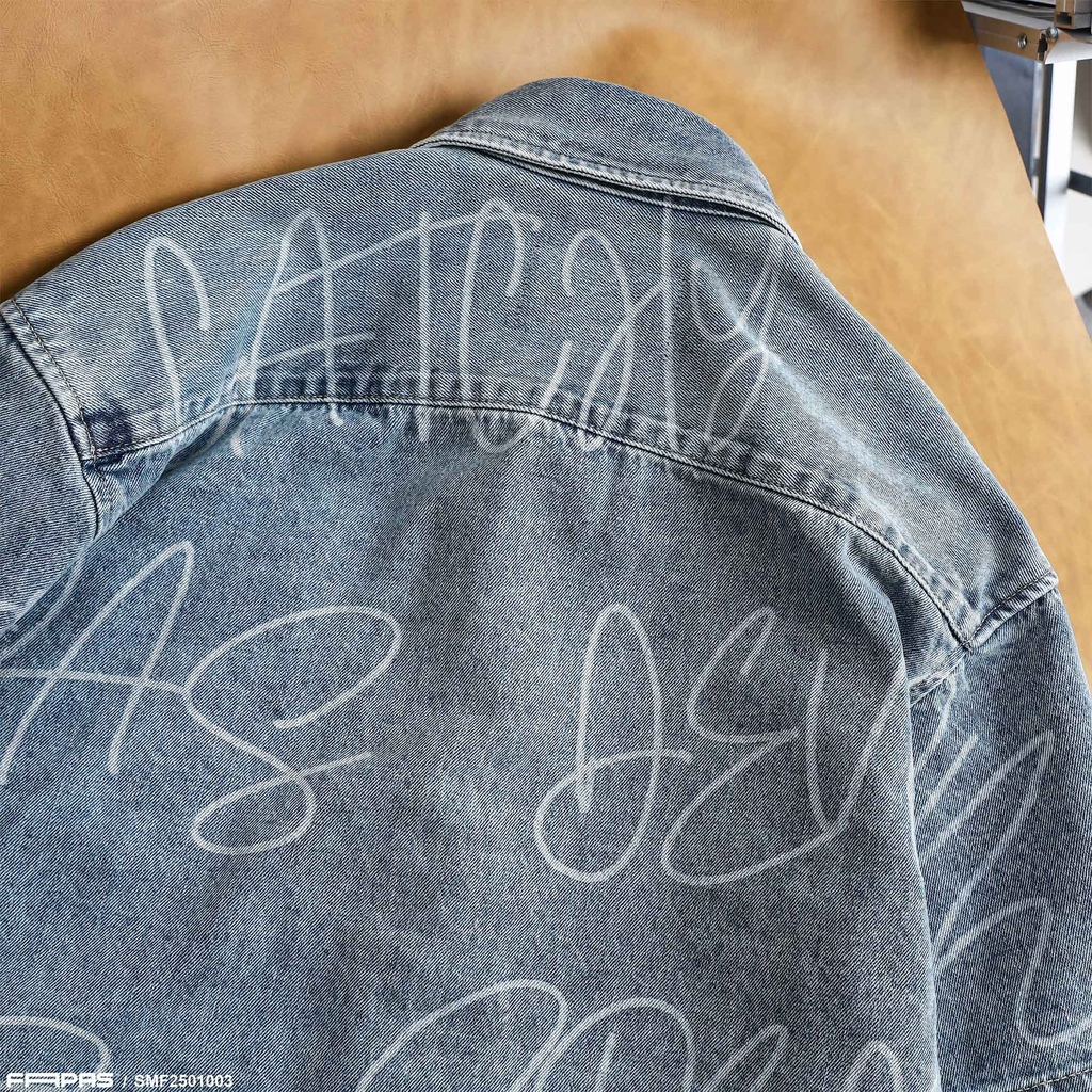 Sơ Mi Jean Fapas Relaxed Ago