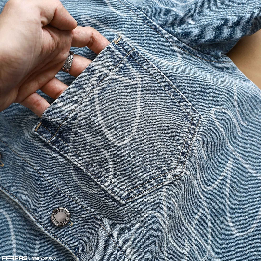 Sơ Mi Jean Fapas Relaxed Ago