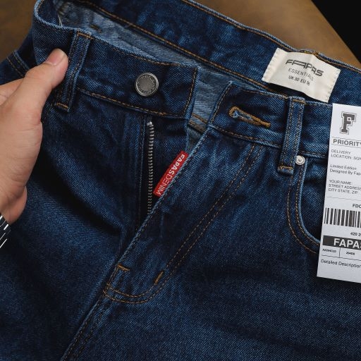 Quần Jeans Straight Cabi