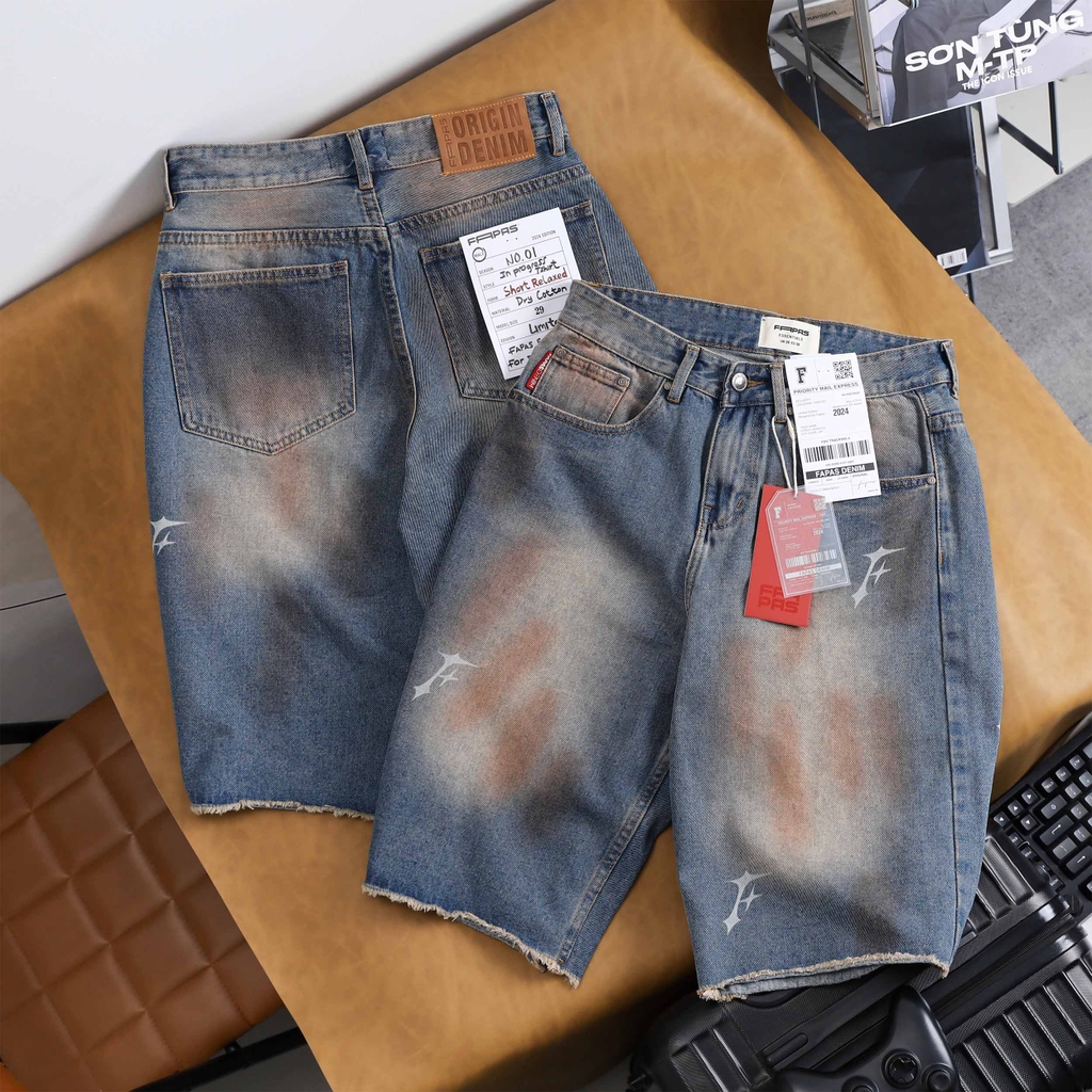 Short Jean Fapas Straight Fit Rapstar