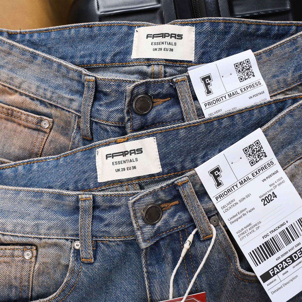 Short Jean Fapas Straight Fit Rapstar