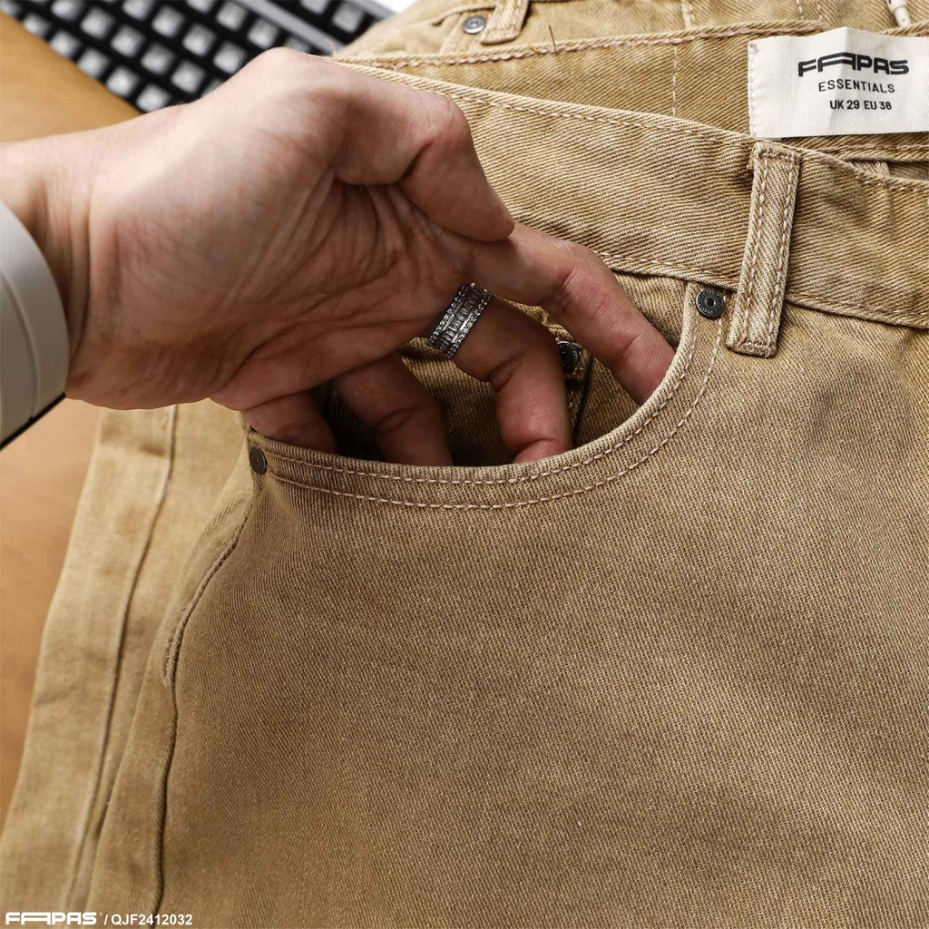 Quần Jean Fapas Straight Noise