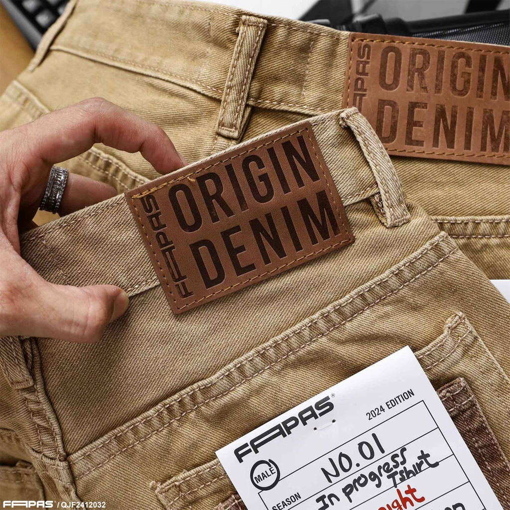 Quần Jean Fapas Straight Noise