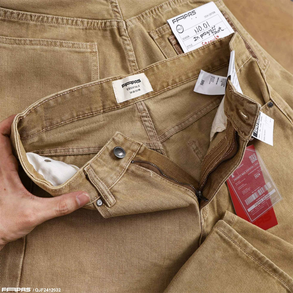 Quần Jean Fapas Straight Noise