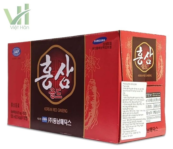 Nước Hồng Sâm 10 Chai