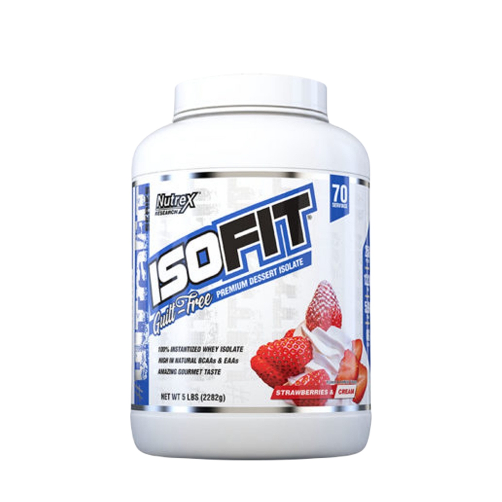 NUTREX ISOFIT - SỮA WHEY PROTEIN ISOLATE 100% ISO FIT (5 LBS)