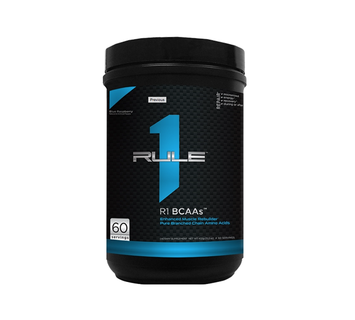 RULE 1 BCAA 15.02oz - PHỤC HỒI CƠ BẮP (60 LẦN DÙNG)