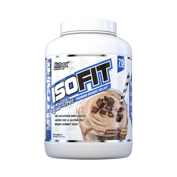 NUTREX ISOFIT - SỮA WHEY PROTEIN ISOLATE 100% ISO FIT (5 LBS)