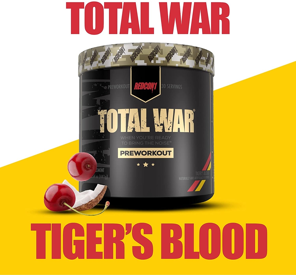 REDCON1 TOTAL WAR - PREWORKOUT TĂNG SỨC MẠNH (30 LẦN DÙNG)